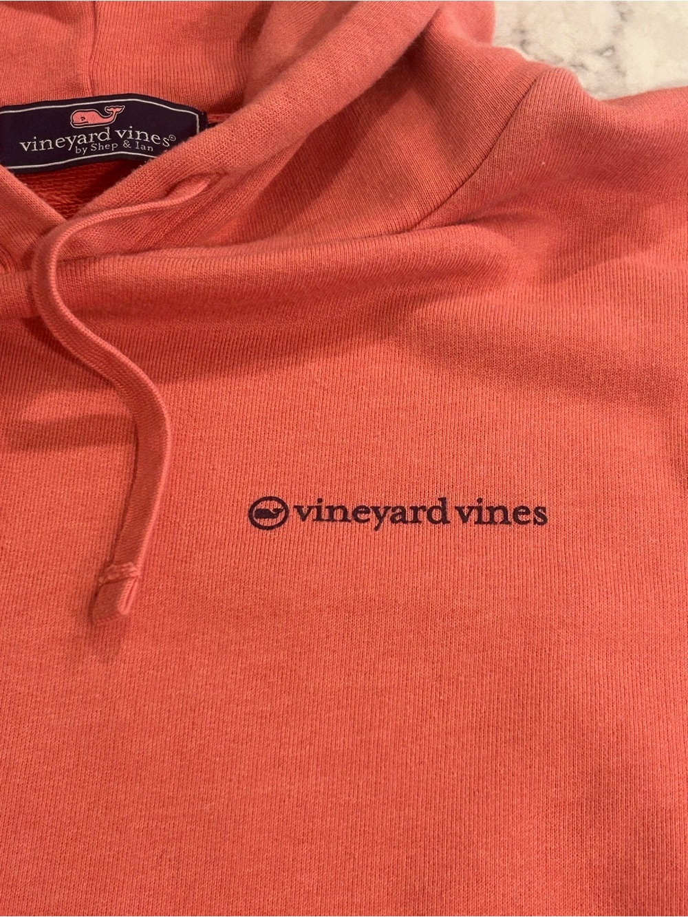 Vineyard Vines by Shep & Ian Coral-Red Hoodie